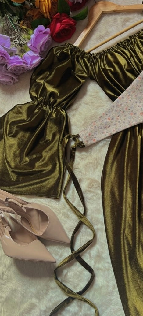 فستان فيكتوريا - أخضر