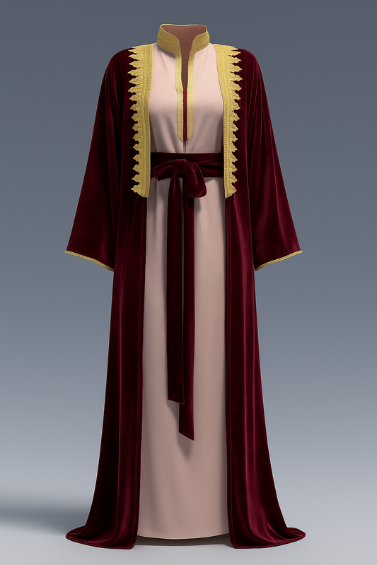 فستان اصالة - Grenat