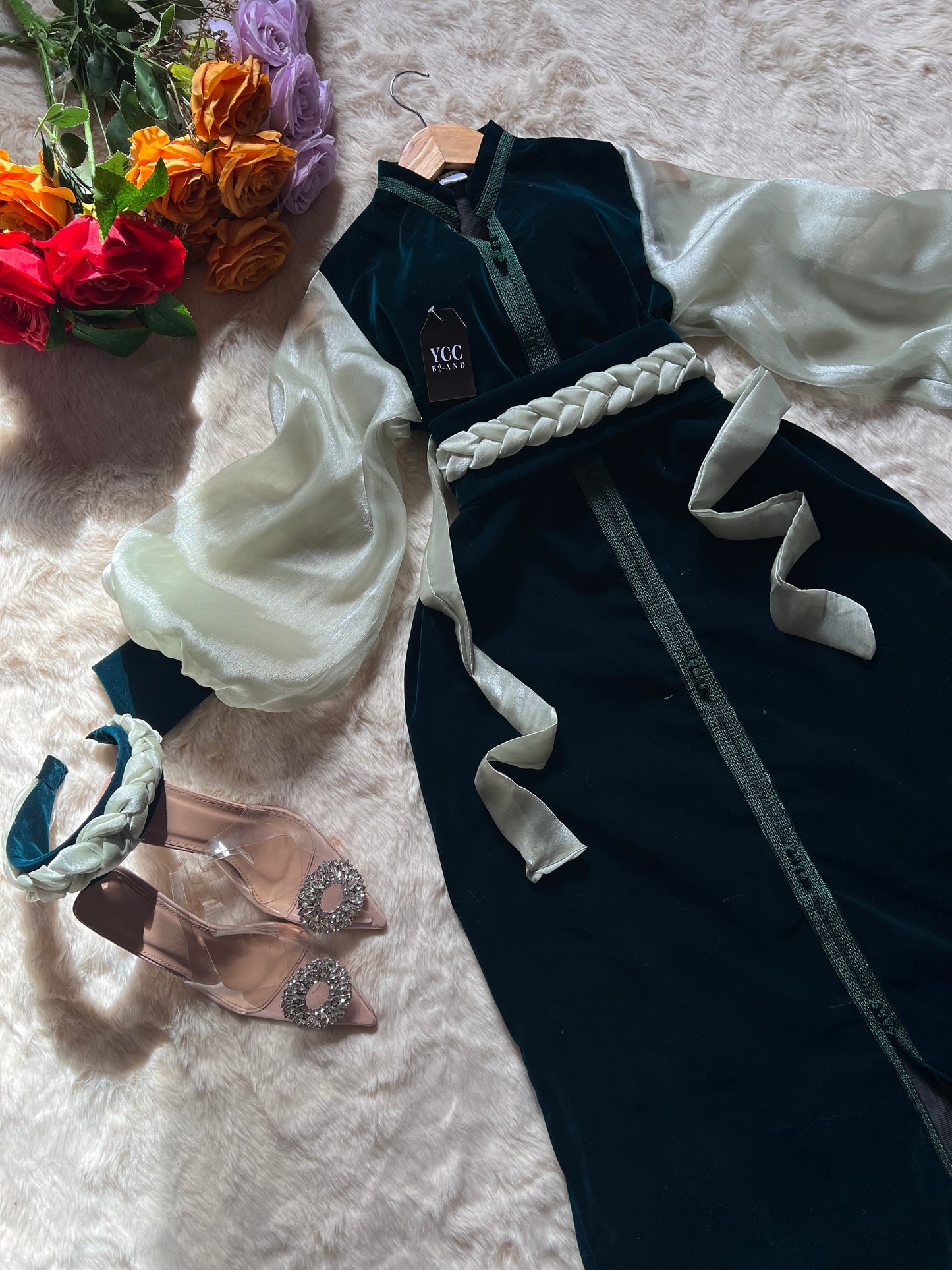 قفطان زمرد - اخضر