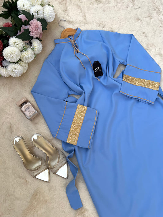 فستان تاليا - Bleu ciel