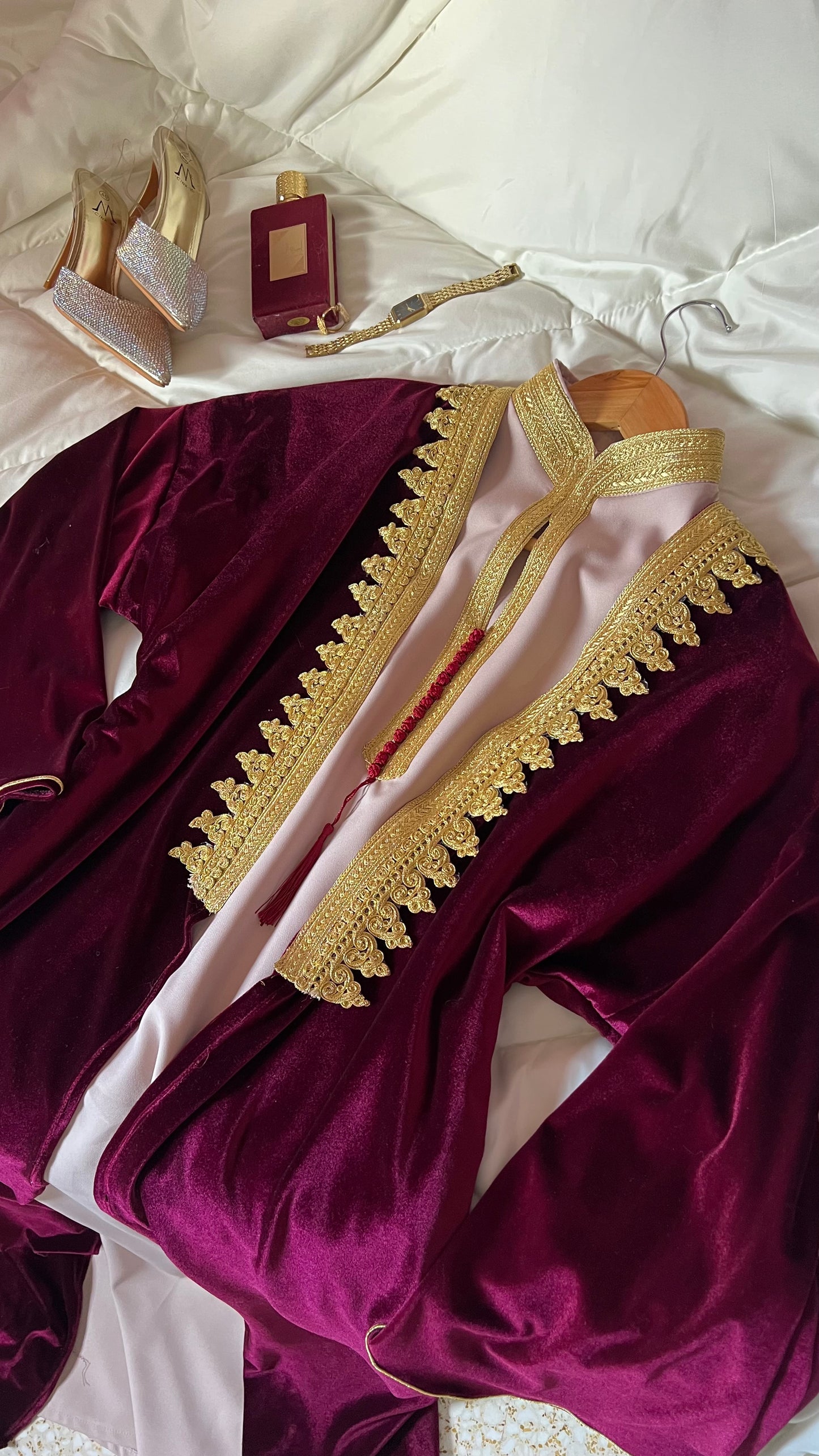 فستان اصالة - Grenat