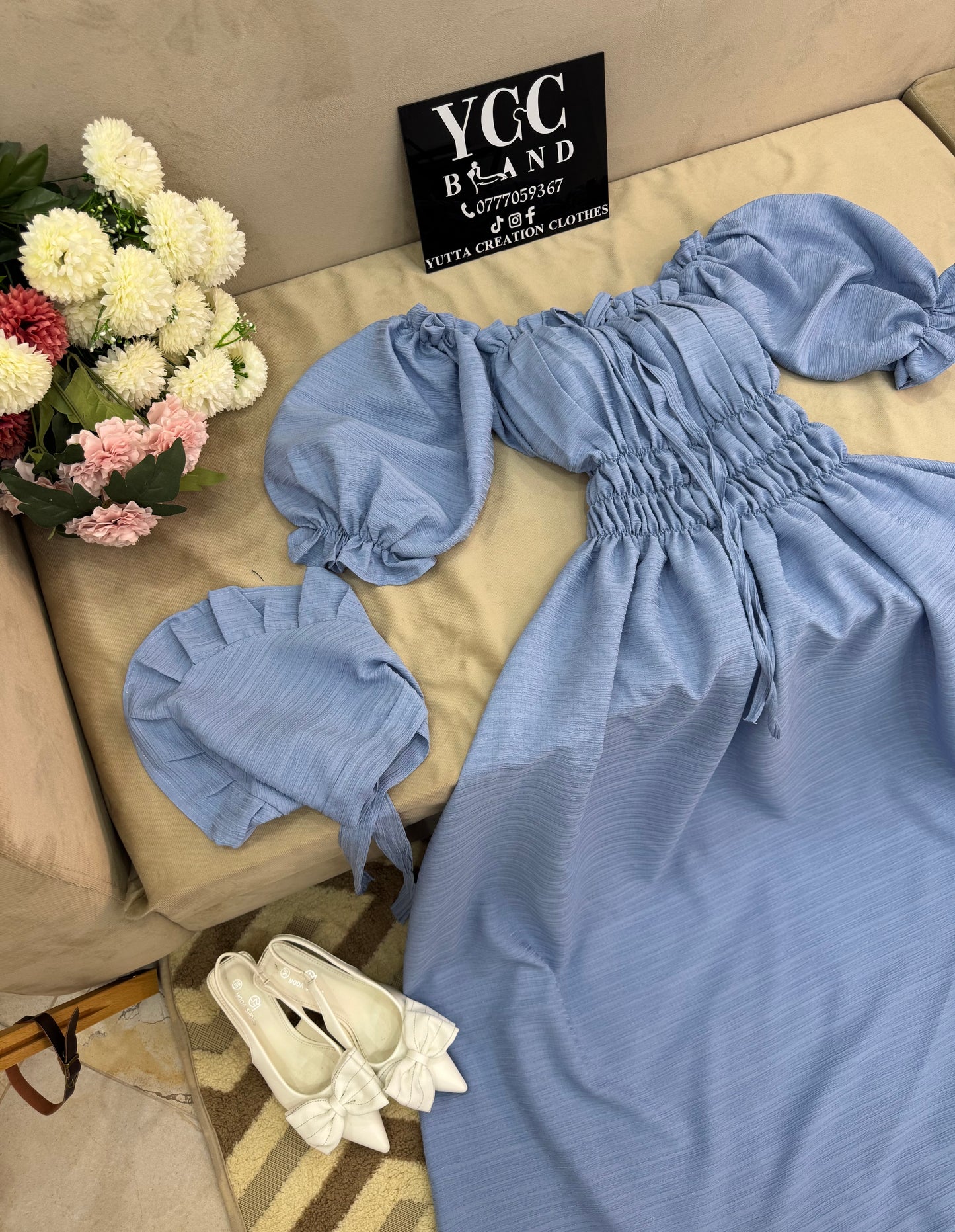 فستان اريام - bleu jean