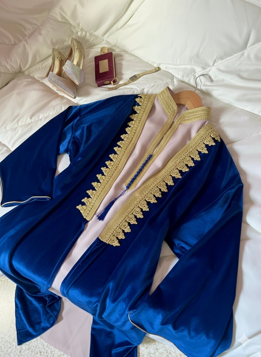 فستان  اصالة - Bleu Roi