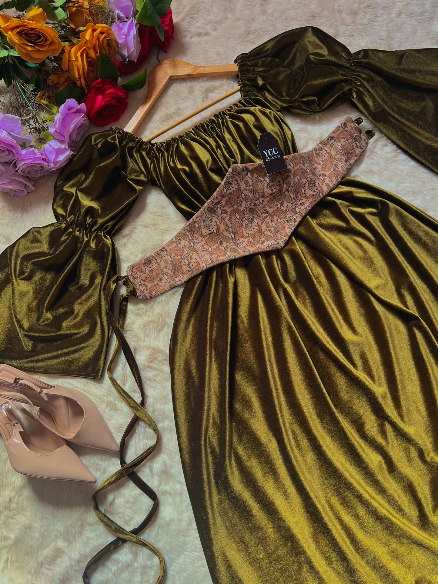 فستان فيكتوريا - أخضر