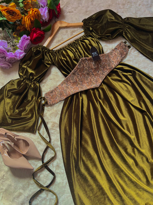 فستان فيكتوريا - أخضر