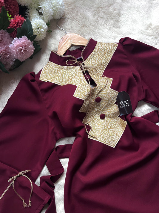 فستان لارين - بوردو