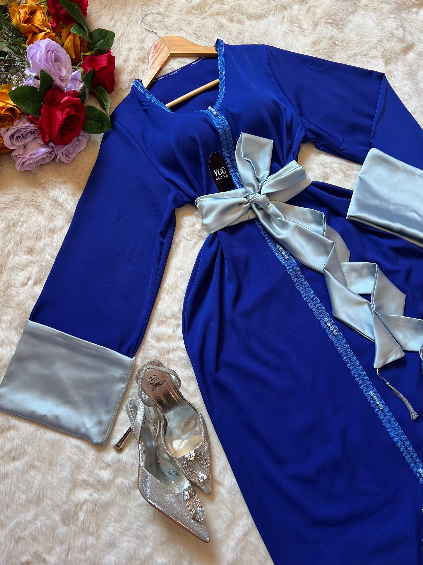 قفطان ليلاس-   ازرق ملكي