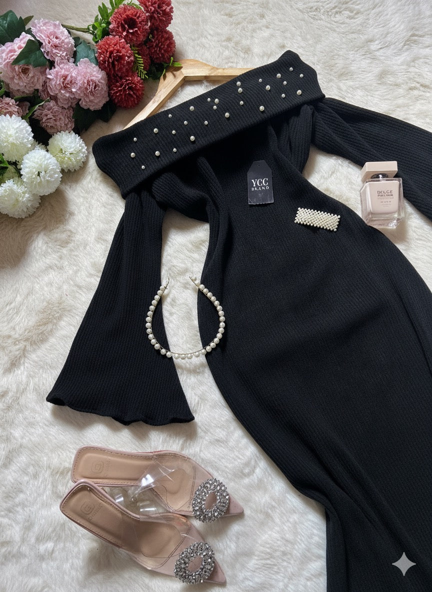 فستان ميلينا - اسود